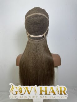 Straight Human Hair Full Lace Wig 24 Inch
