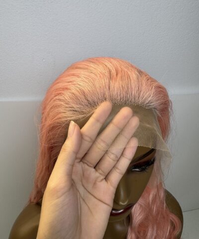 Natural Wave Human Hair Frontal Wig 13x4 HD