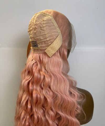Natural Wave Human Hair Frontal Wig 13x4 HD Lace