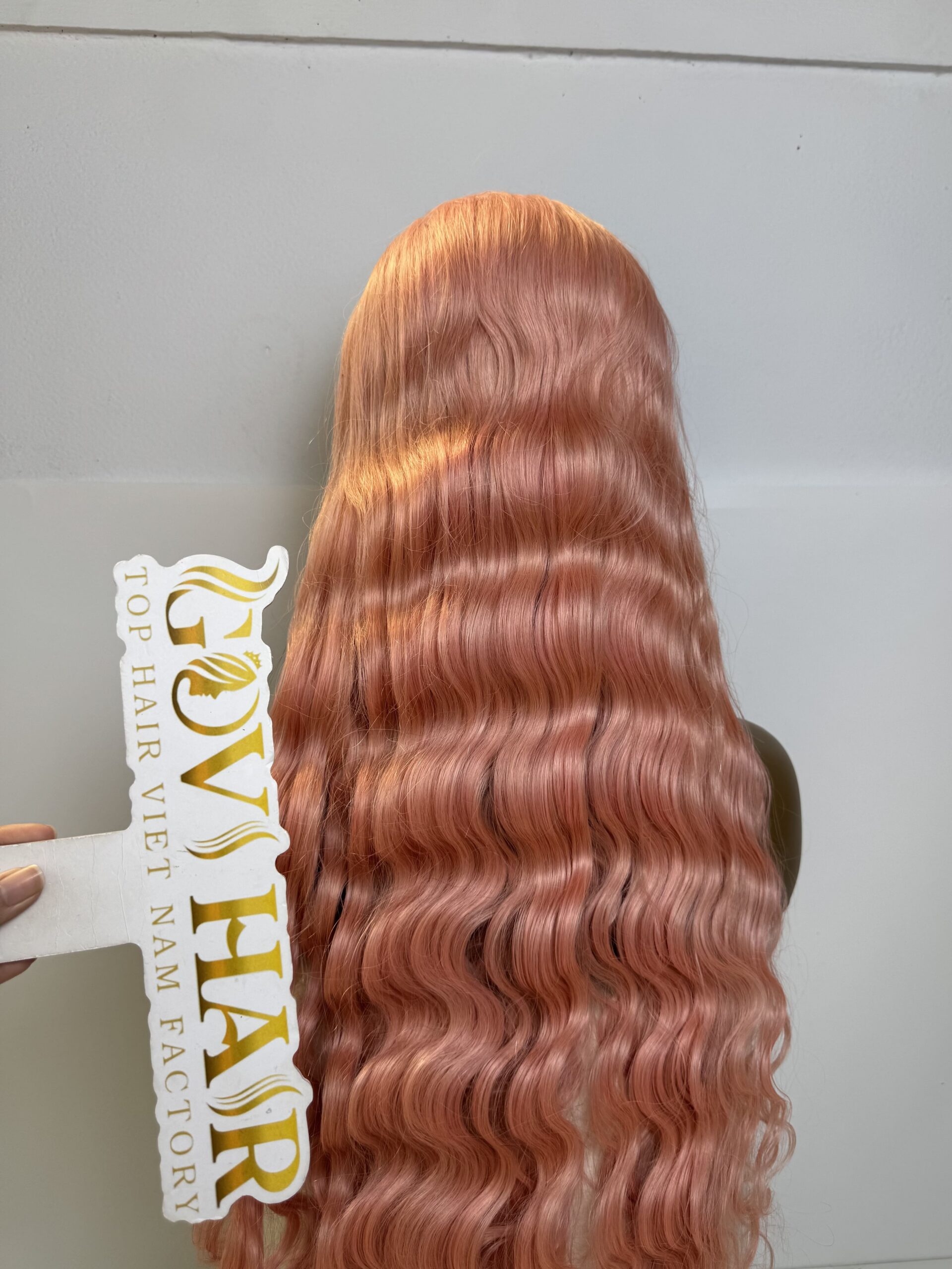 Natural Wave Human Hair Frontal Wig 13x4 HD Lace 26 Inch 180% Density Pink Color 4 Natural Wave Human Hair Frontal Wig 13x4 HD Lace 26 Inch 180% Density