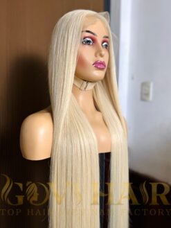 Straight Human Hair Frontal Wig 13x4 HD Lace 28 Inch 180% Density