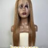 Straight Human Hair Full Lace Wig 22 Inch 250% Density #5 Medium Brown Color 9 Straight Human Hair Full Lace Wig 22 Inch 250% Density #5 Medium Brown Color