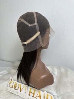 Straight Human Hair Full Lace Wig 26 Inch 180% Density