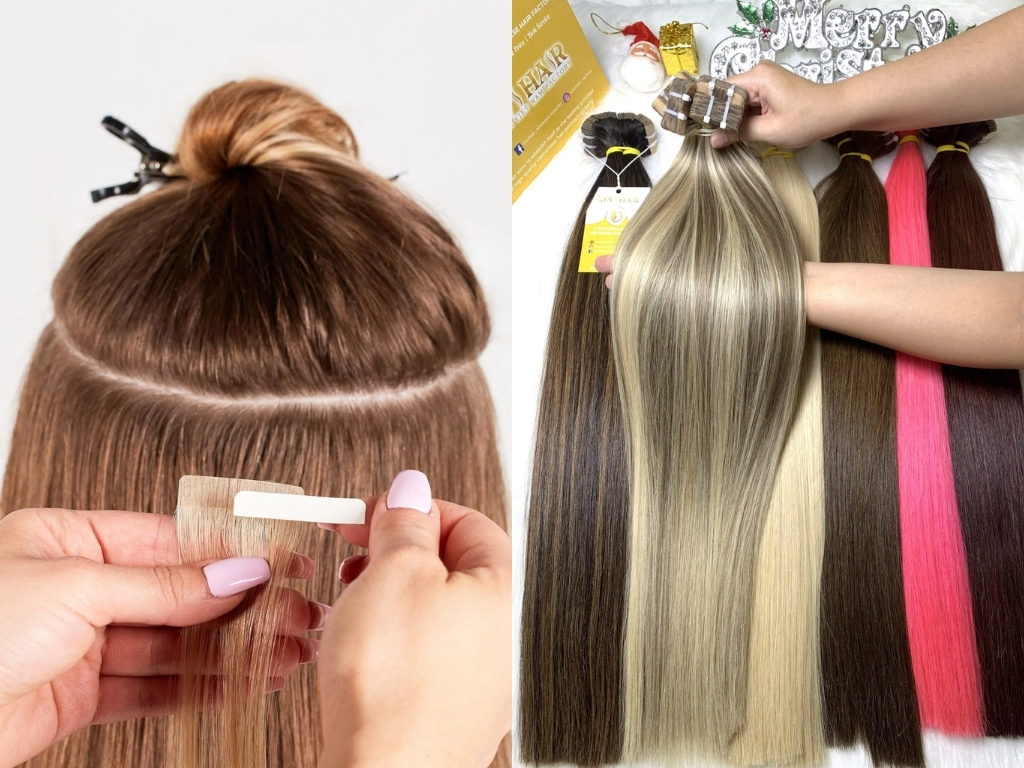 Tape in hair extensions for thin hair