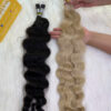 22 Inch Deep Wave #60 Blonde I Tip Hair Extensions Raw Hair