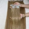 22 Inch Straight Mix Piano Color Clip In Hair Extensions 5 Piece Set