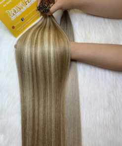 Straight Viking Blonde Color Flat Tip Hair Extensions