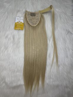 Straight #613 Blonde Color Ponytail Hair Extensions