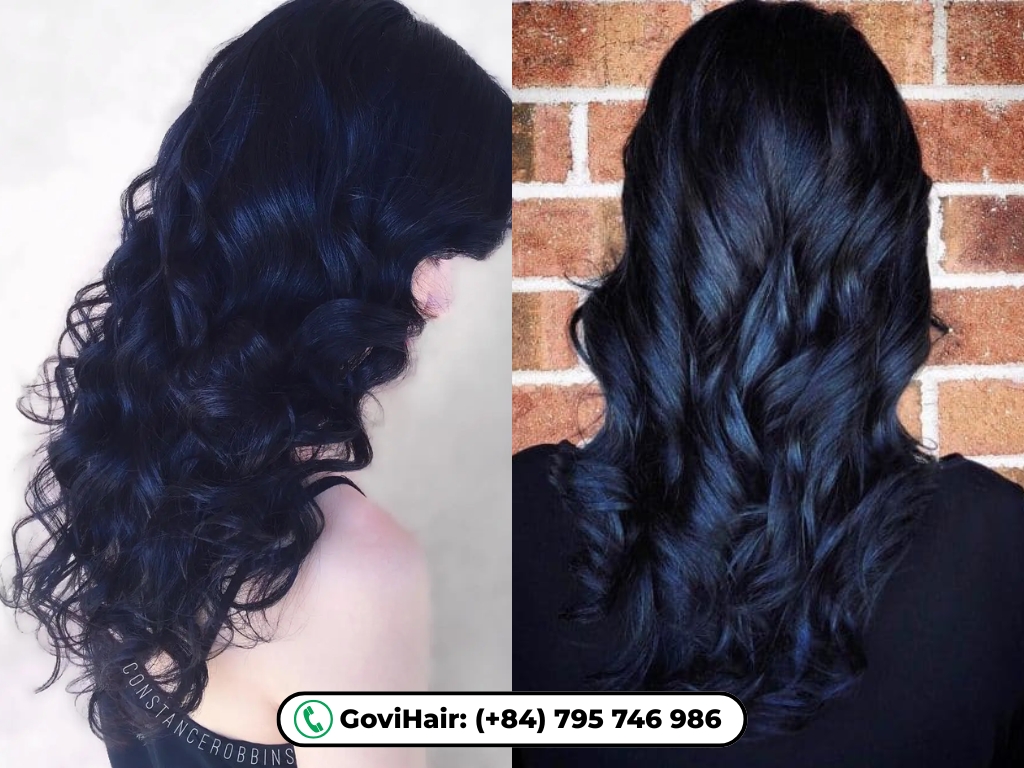 Blue Black Hair Color: Shades, Ideas, and How to Get the Perfect Look 7 Midnight blue black hair color