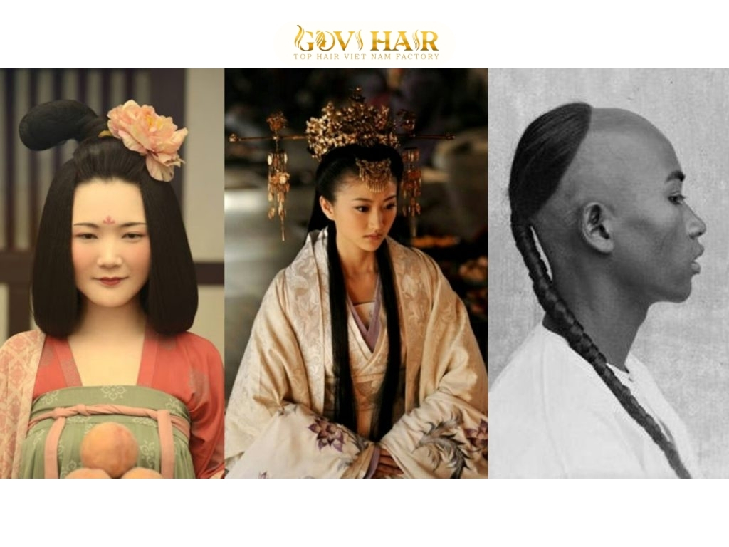 The history of Chinese braided hairstyles