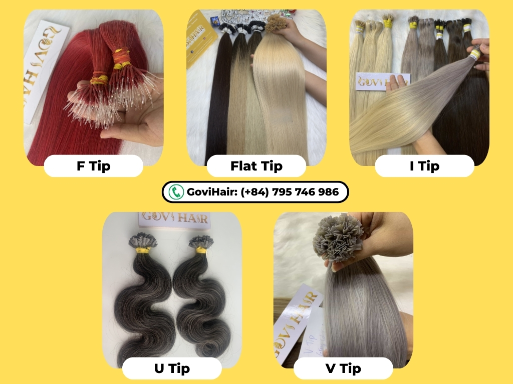 Top Companies That Make Hair Extensions From Your Own Hair 4 5 types of keratin tip hair extensions