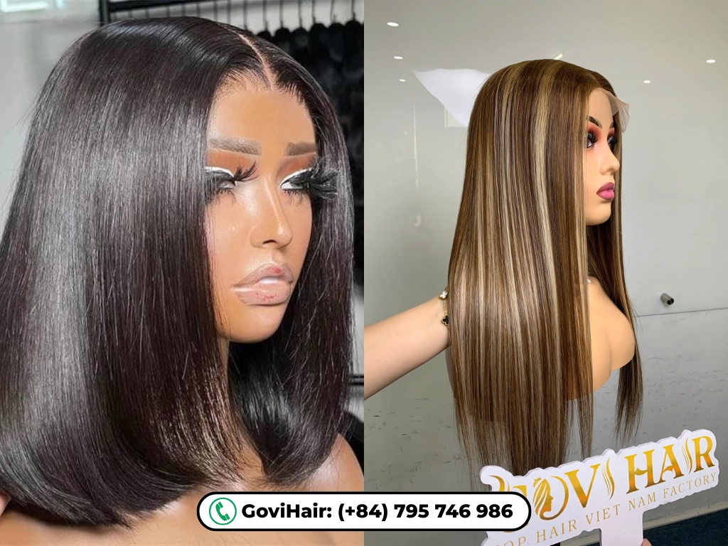Top Companies That Make Hair Extensions From Your Own Hair 6 Bob and long human hair wigs