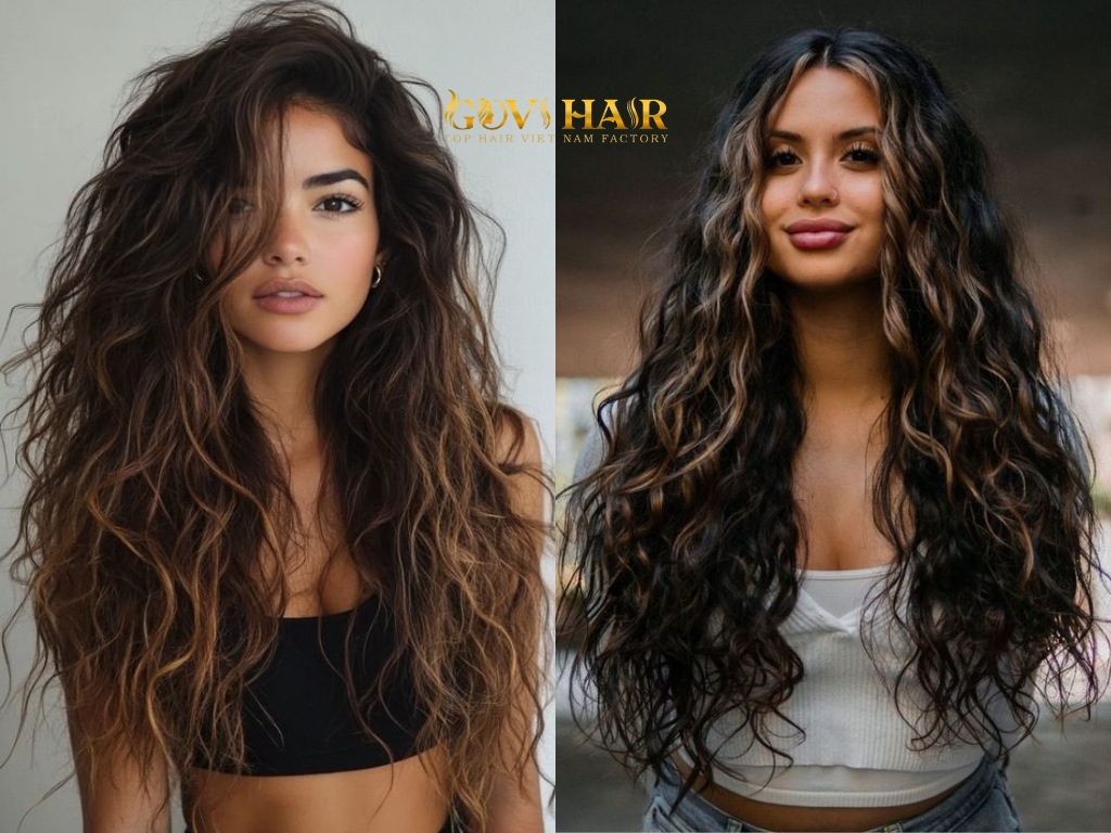 Ombre adds depth and contrast to curls