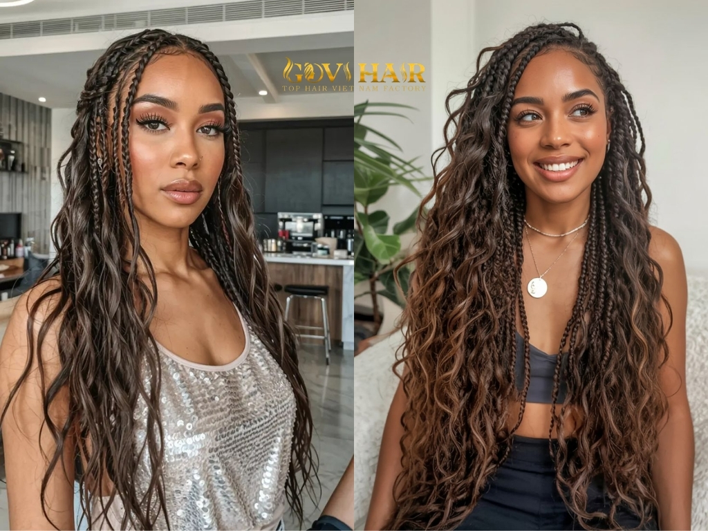 Adding a fringe is a simple way to completely change your look