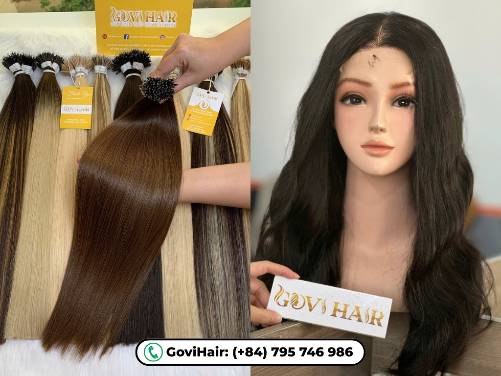 GoviHair provides flexible choose from hair extensions to human hair wigs for your needs