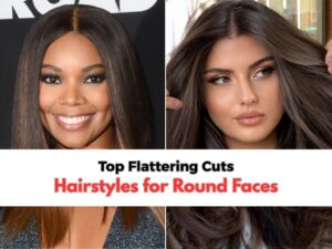 hairstyles for round faces​in 2026