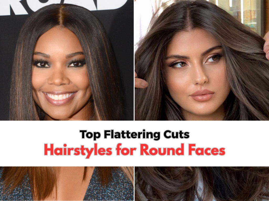hairstyles for round faces​in 2026