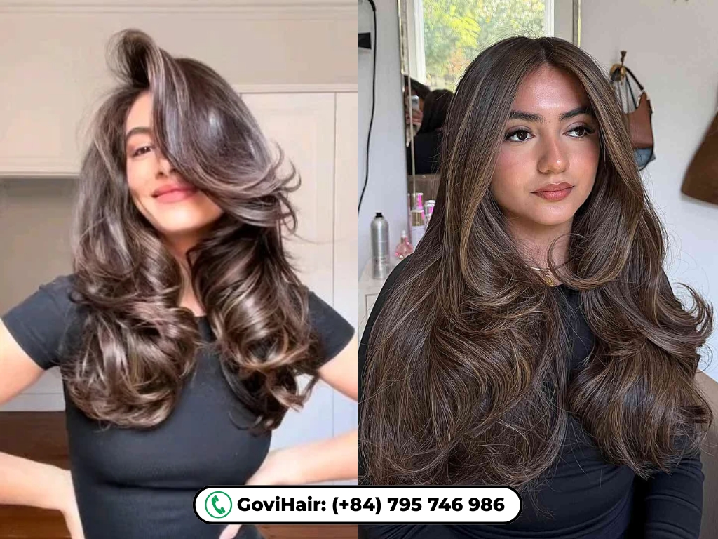 A classic voluminous blowout