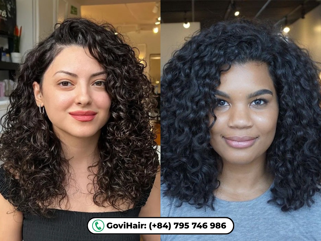 Defined curls with length