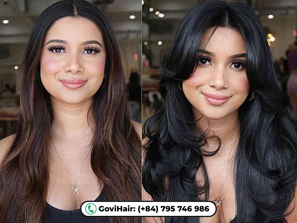 Long Hairstyles for Round Faces