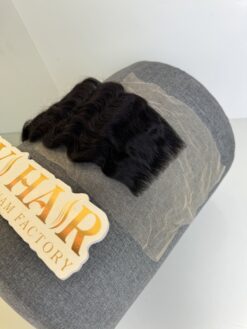 HD Lace Closure 6x6 Deep Wave 22 Inch #1B Natural Black