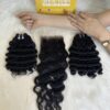 HD Lace Closure 6x6 Deep Wave 22 Inch #1B Natural Black Color Human Hair 4 HD Lace Closure 6x6 Deep Wave 22 Inch #1B Natural Black Color Human Hair