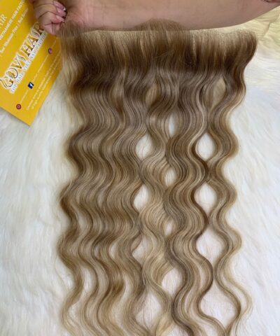 HD Lace Frontal 13x4 Natural Wave 26 Inch Mix Piano