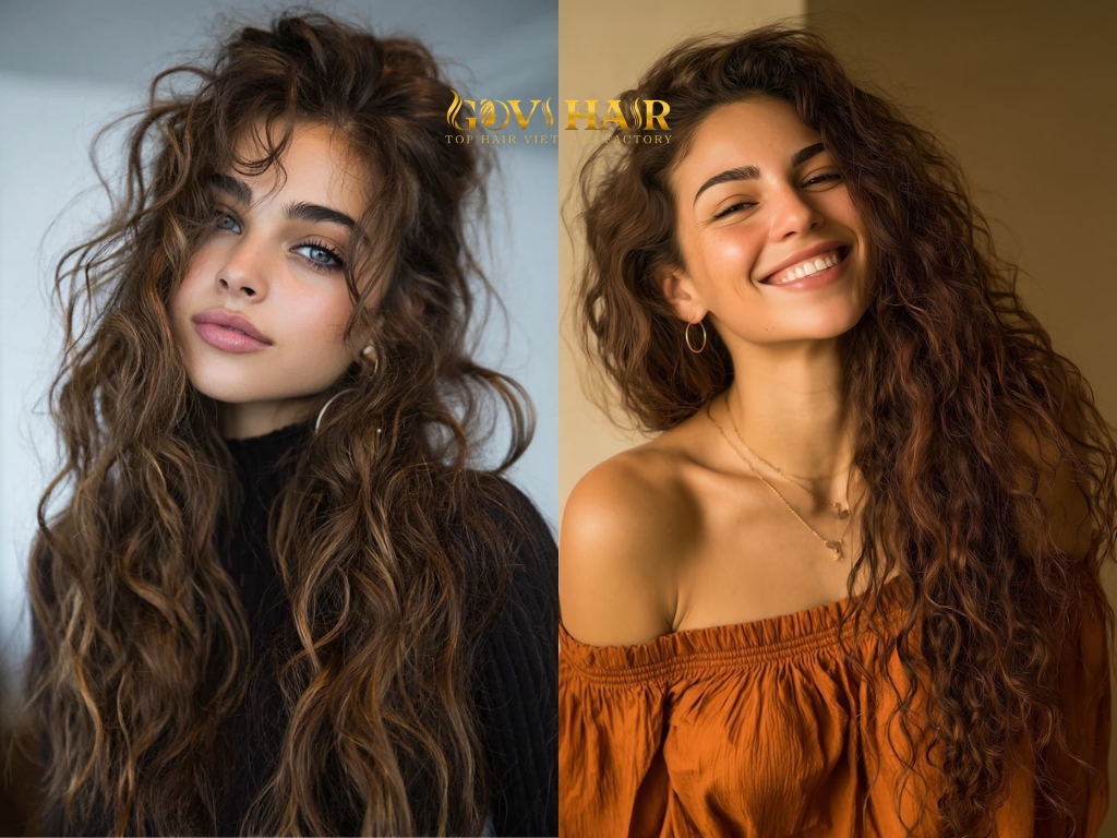 Messy Beach Waves is a more undone version of classic waves