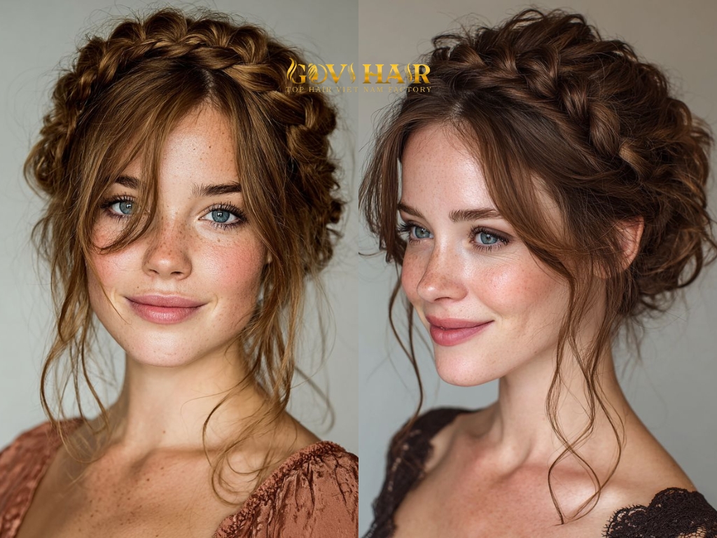 Braided Crown is a timeless boho favorite