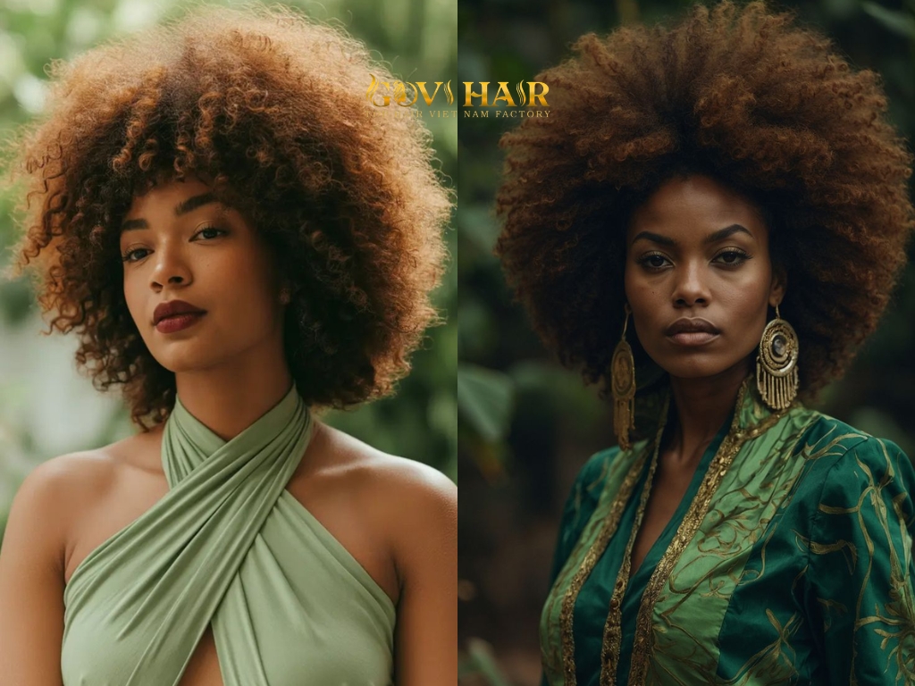 Afro Mane Hippie Style make a powerful and natural expression
