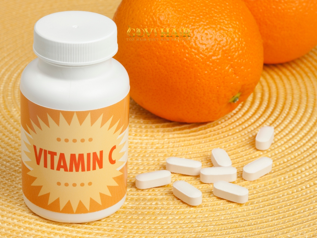 Vitamin C treatments work by oxidizing artificial pigment