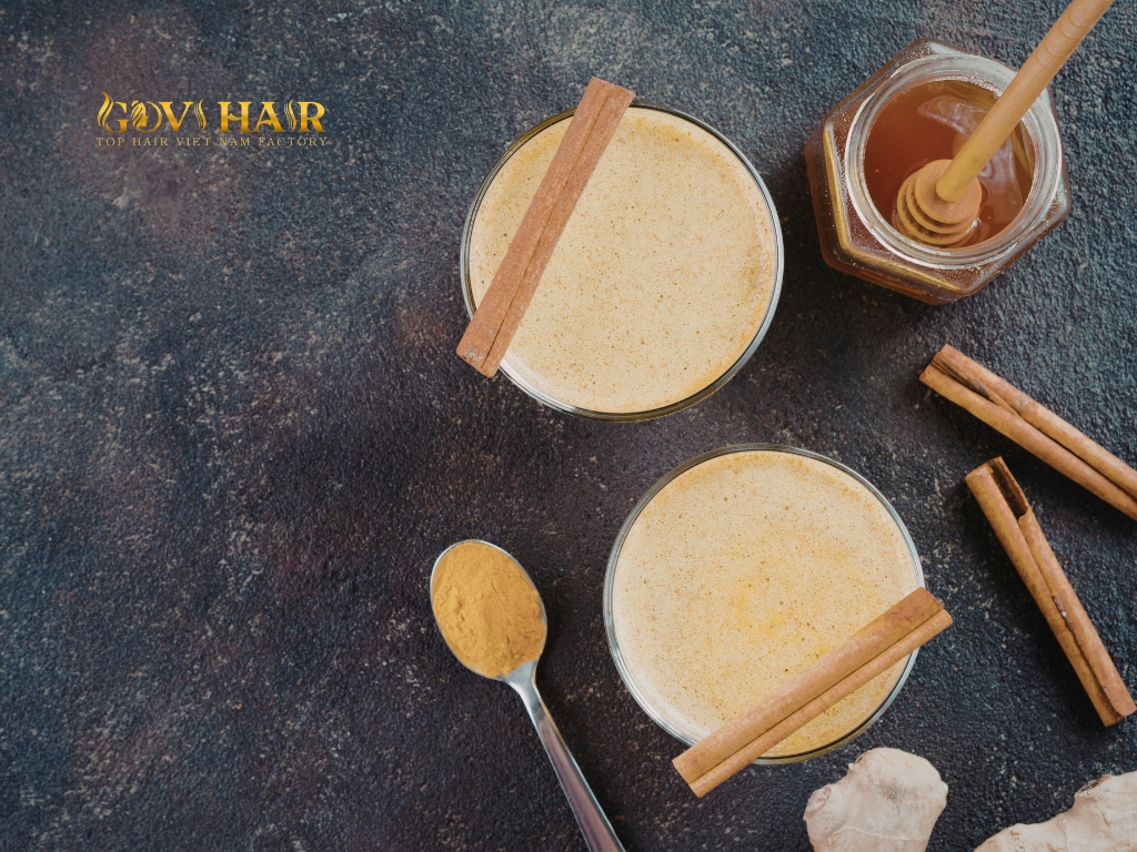 Cinnamon and honey mask ideal for those seeking how to get red dye out of hair 