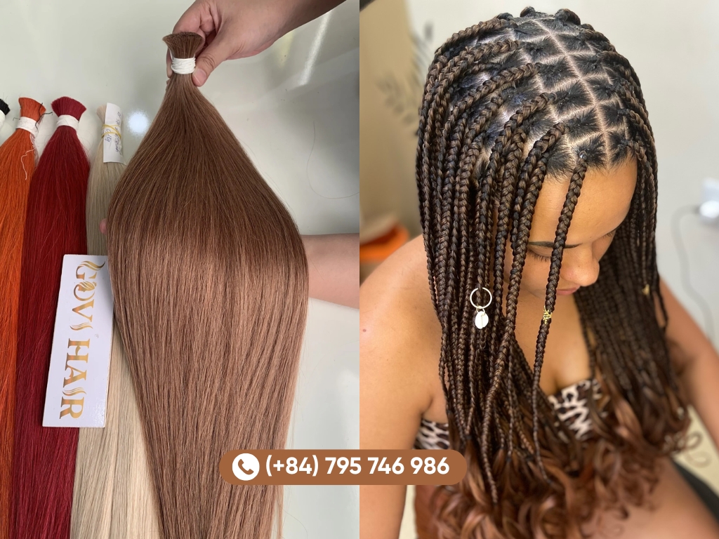 ox braids are one of the most iconic styles created with braiding hair extensions