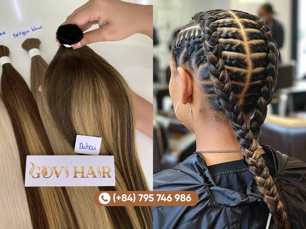 Feed-in braids create a more natural look by gradually adding extensions as you braid