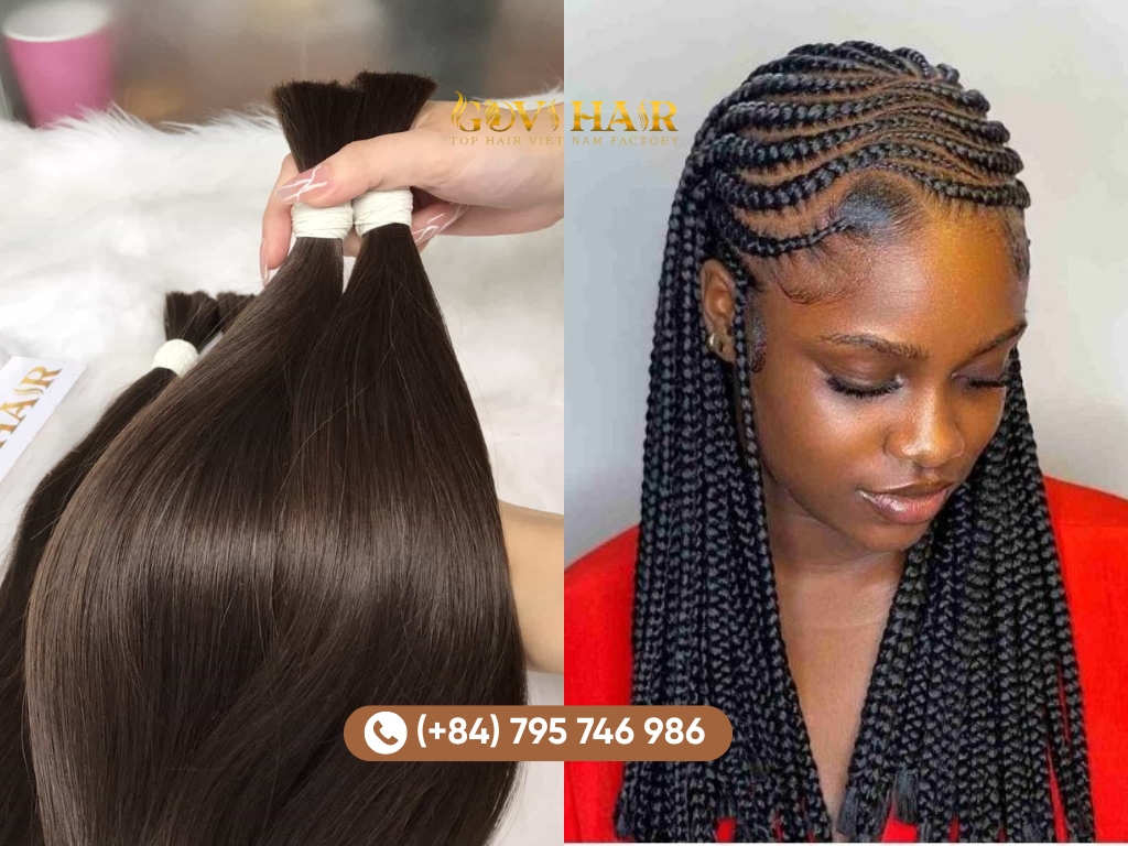 Cornrows are braided closely to the scalp in straight or creative patterns