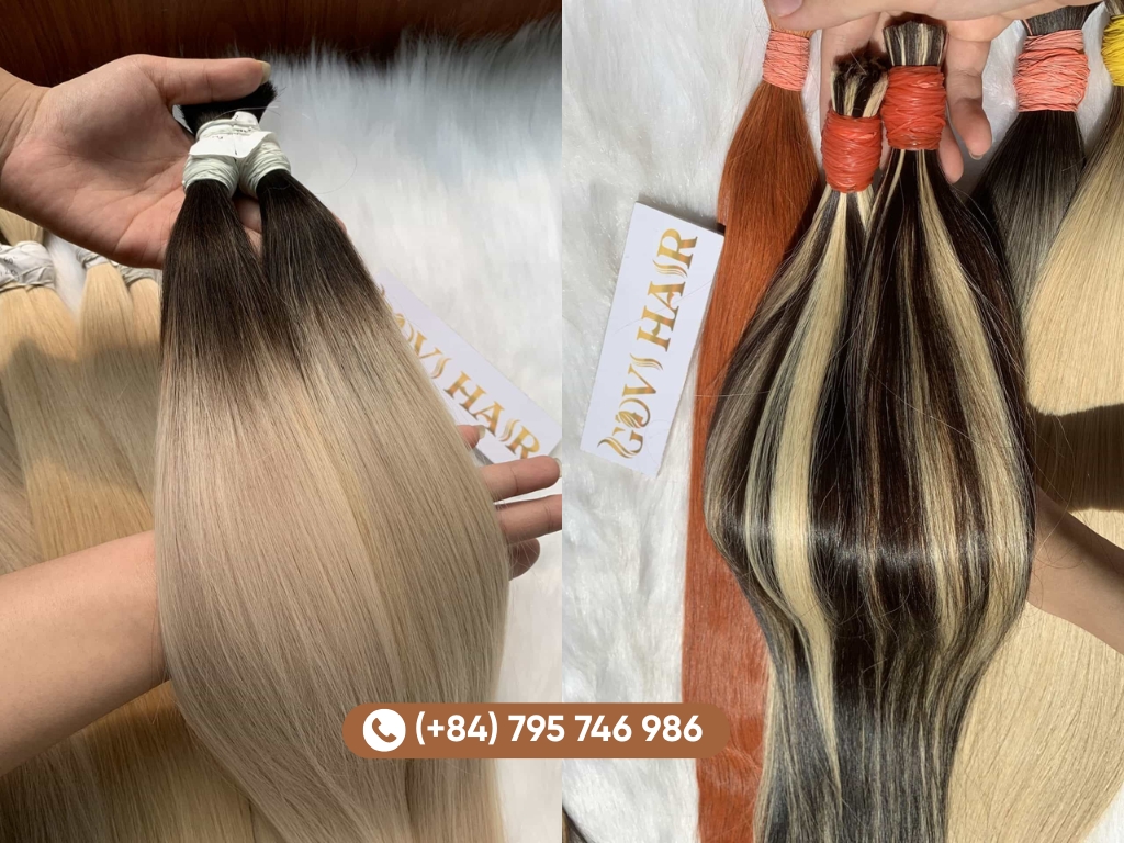 GoviHair bulk hair stands out because of its purity and structural integrity