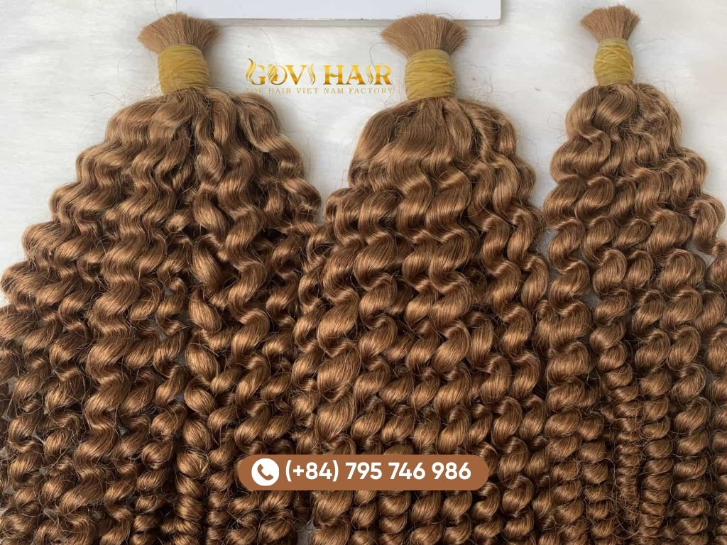 Separate the braiding hair into smaller strands based on how thick or thin you want