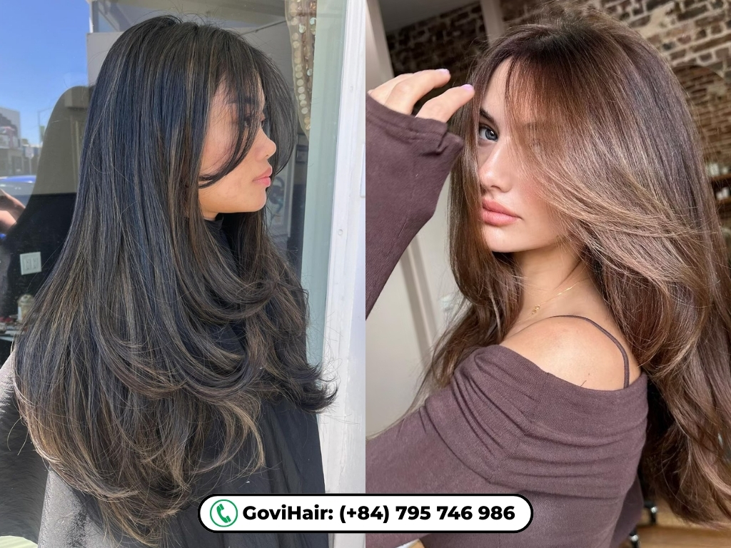 Soft layers for a natural look