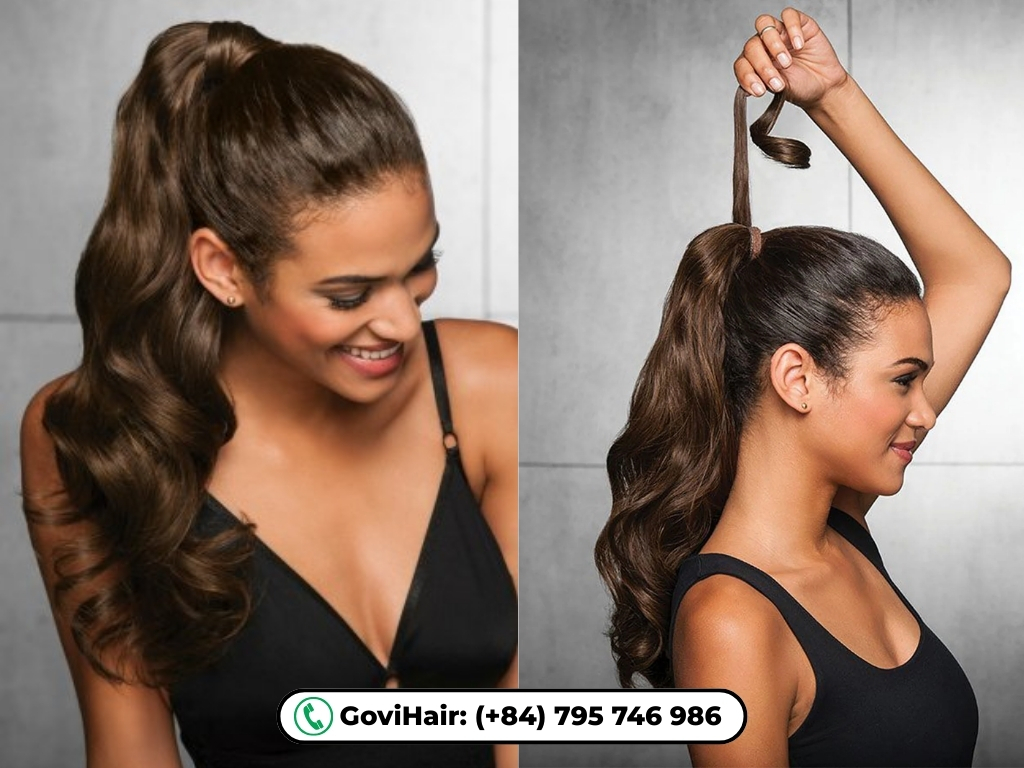 Ponytail hairstyle