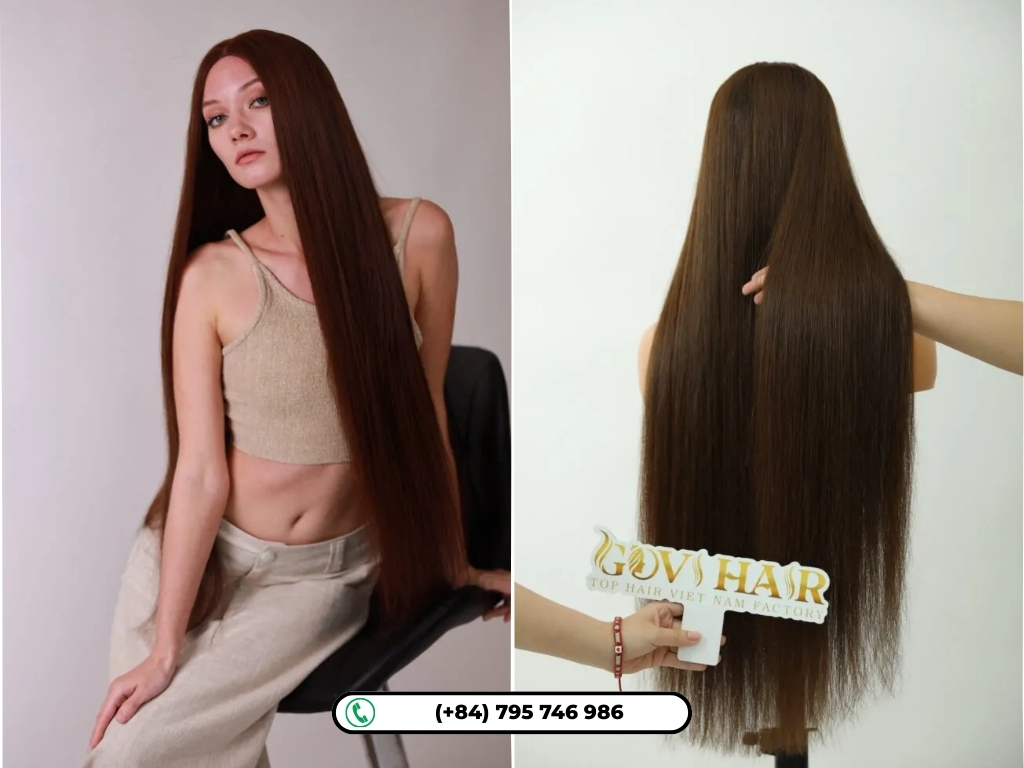 32 inch hair on 5'2 person works, but with extra care