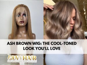 ash brown wig