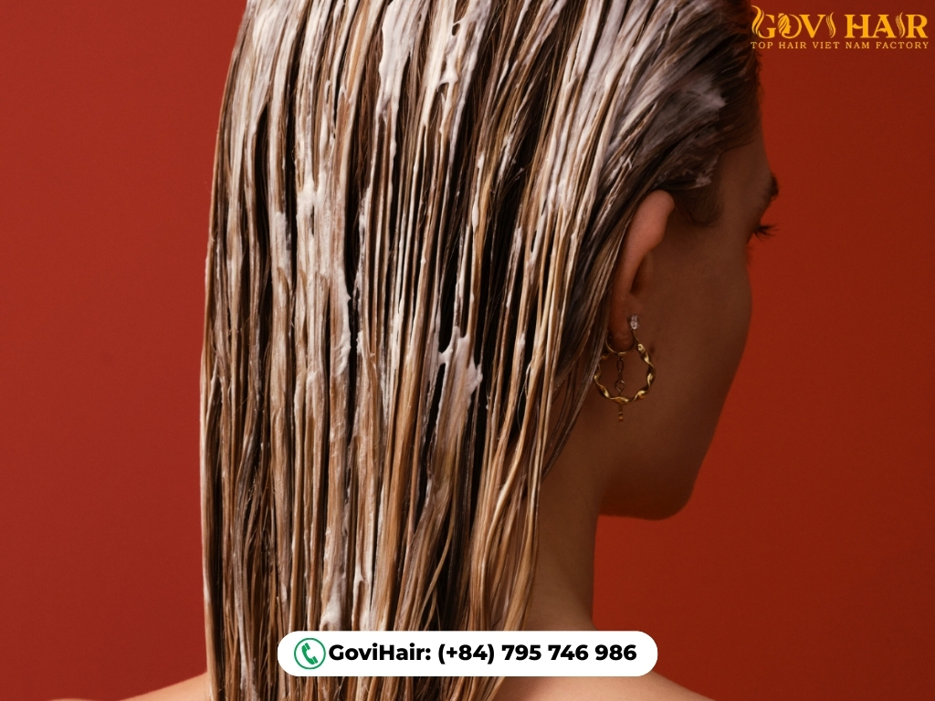 Bleach can stay on the hair 15-45 minutes