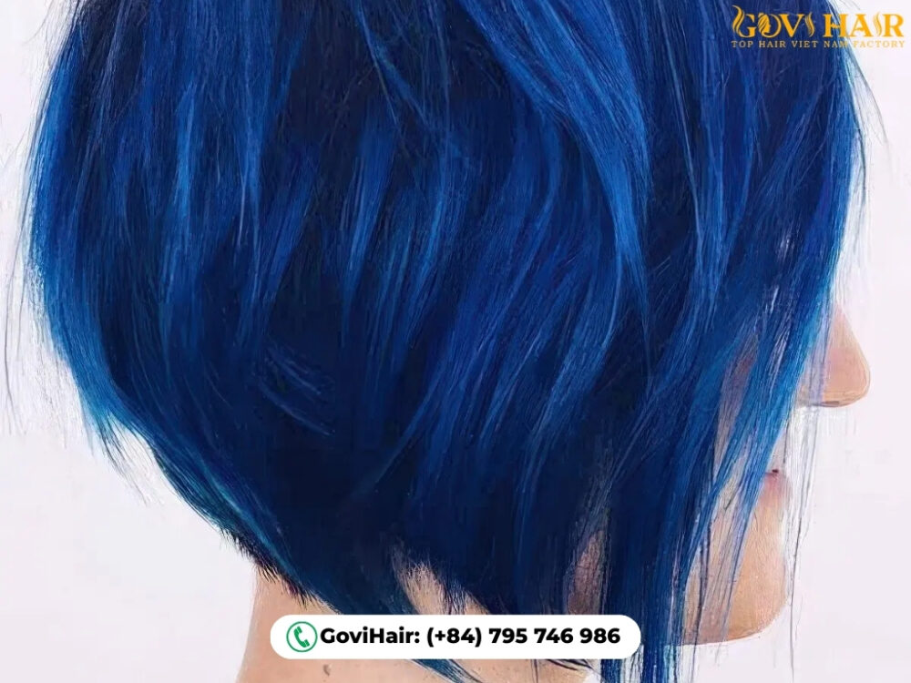 43 Stunning Navy Blue Hair Ideas For Chic and Modern Look