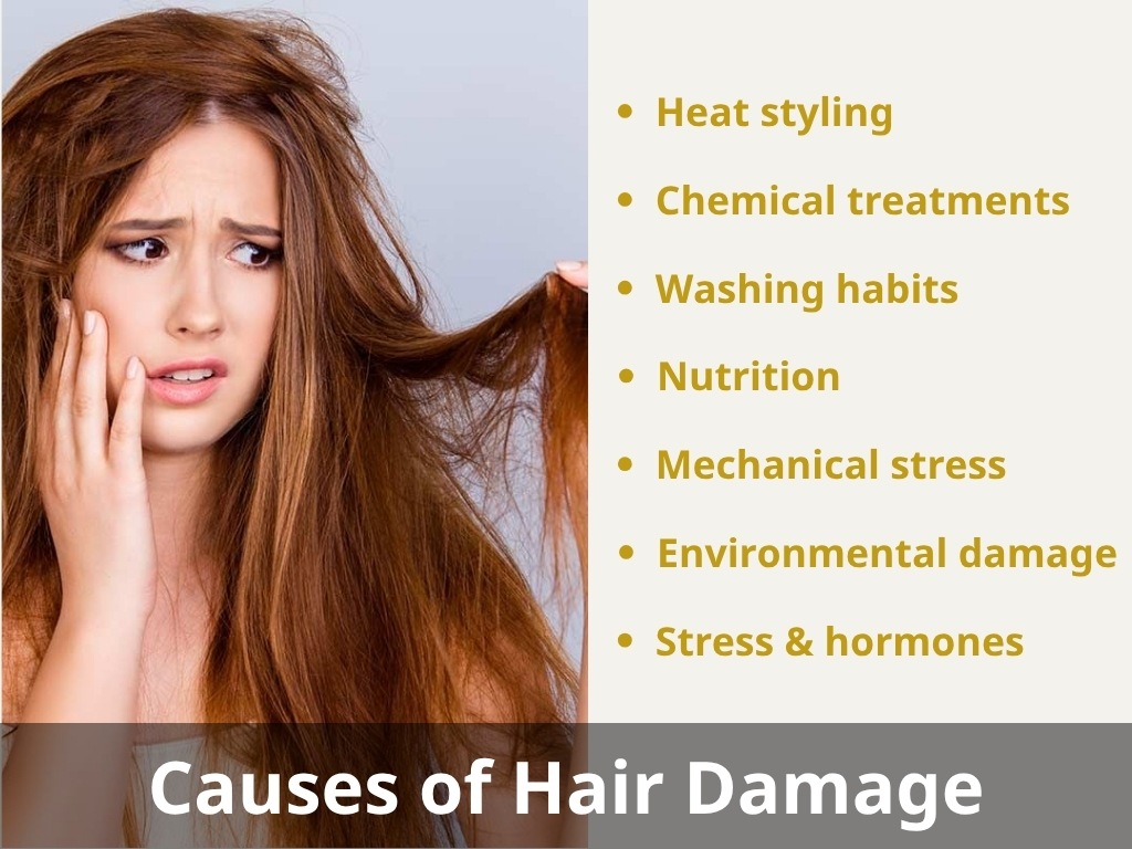 Causes of hair damage