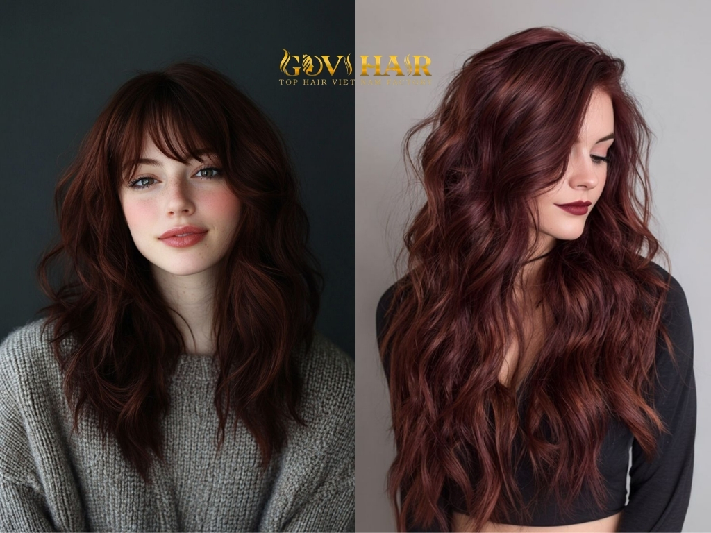 The caring process to achieve desired warm, dimensional color