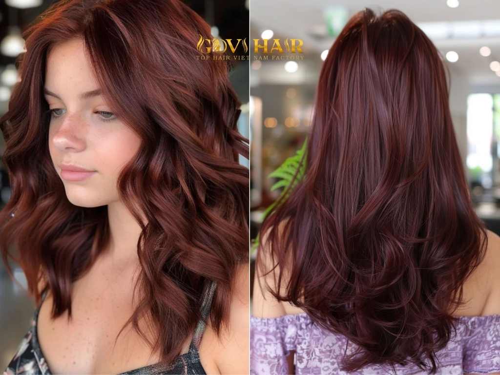 Praline Red-Brown is the gourmand shade of the season