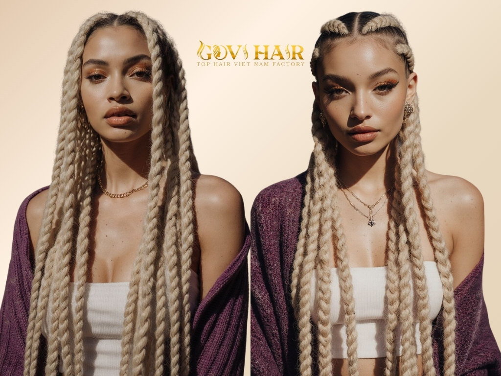 Thick Braided Dookie Braids focuses on maximizing the diameter of the braids