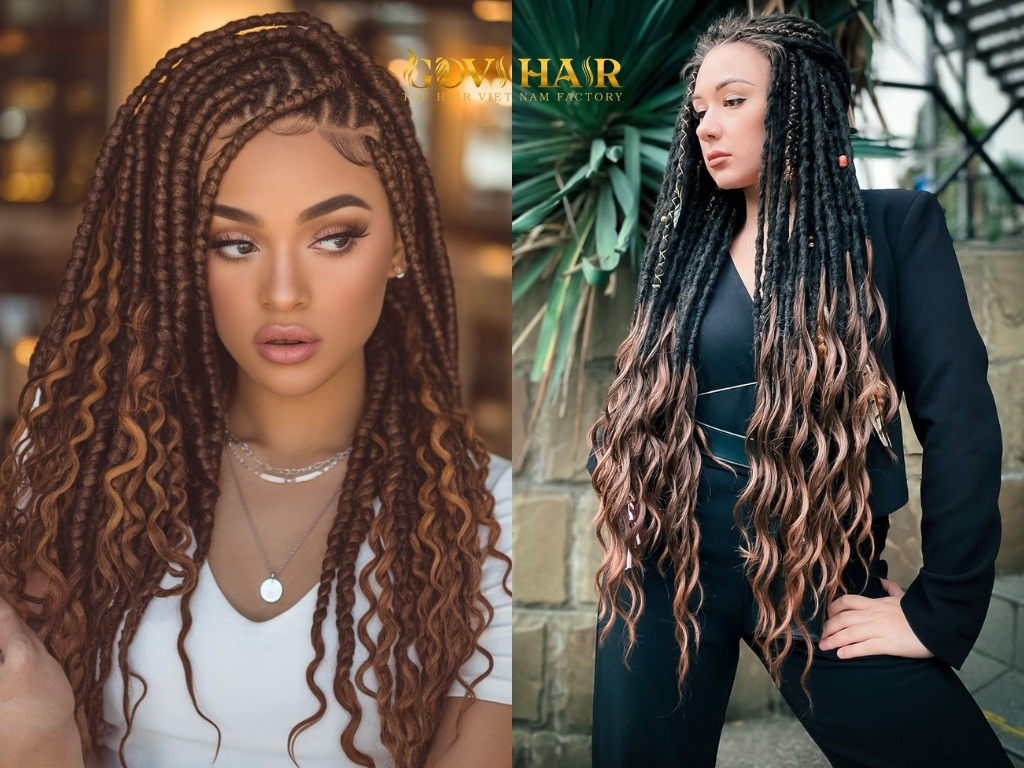 Similar to the curly style, this technique emphasizes very tight twists