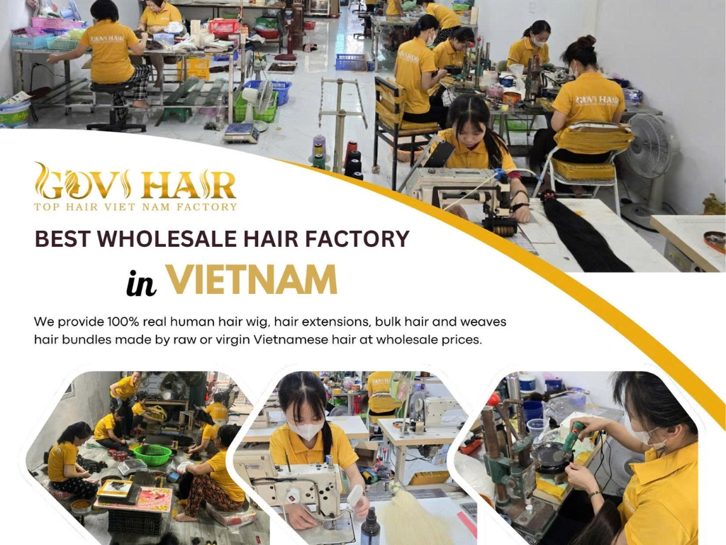 Leading Wholesale Luxury Vietnamese Hair Factory