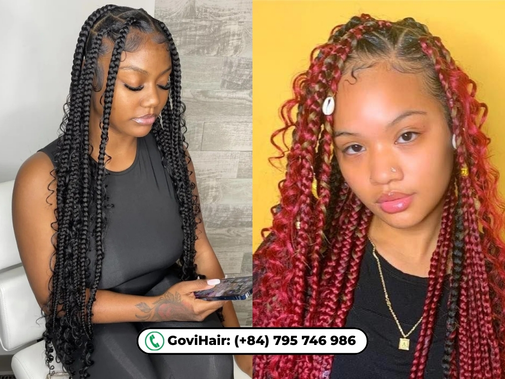 Cascading curls hairstyles